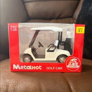 Golf Car Toy - Die-Cast Mini Golf Cart
